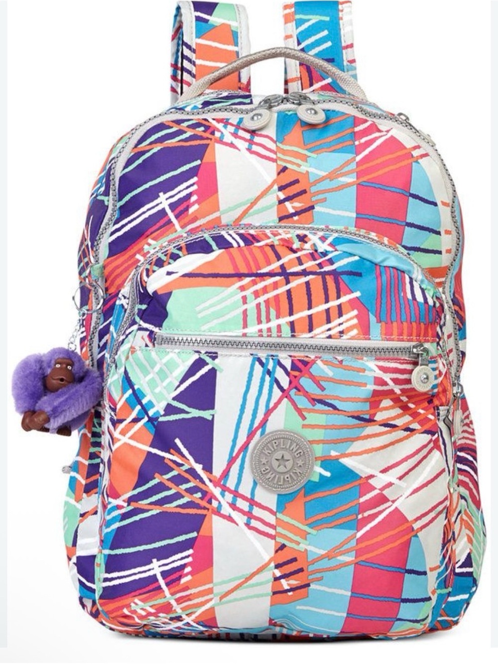 Kipling Seoul Multicolor Large Backpack